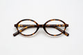 Gafas ovaladas de mujer con estampado de leopardo