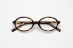 Gafas ovaladas de mujer con estampado de leopardo