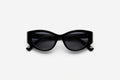 Gafas de sol estilo cat-eye negras