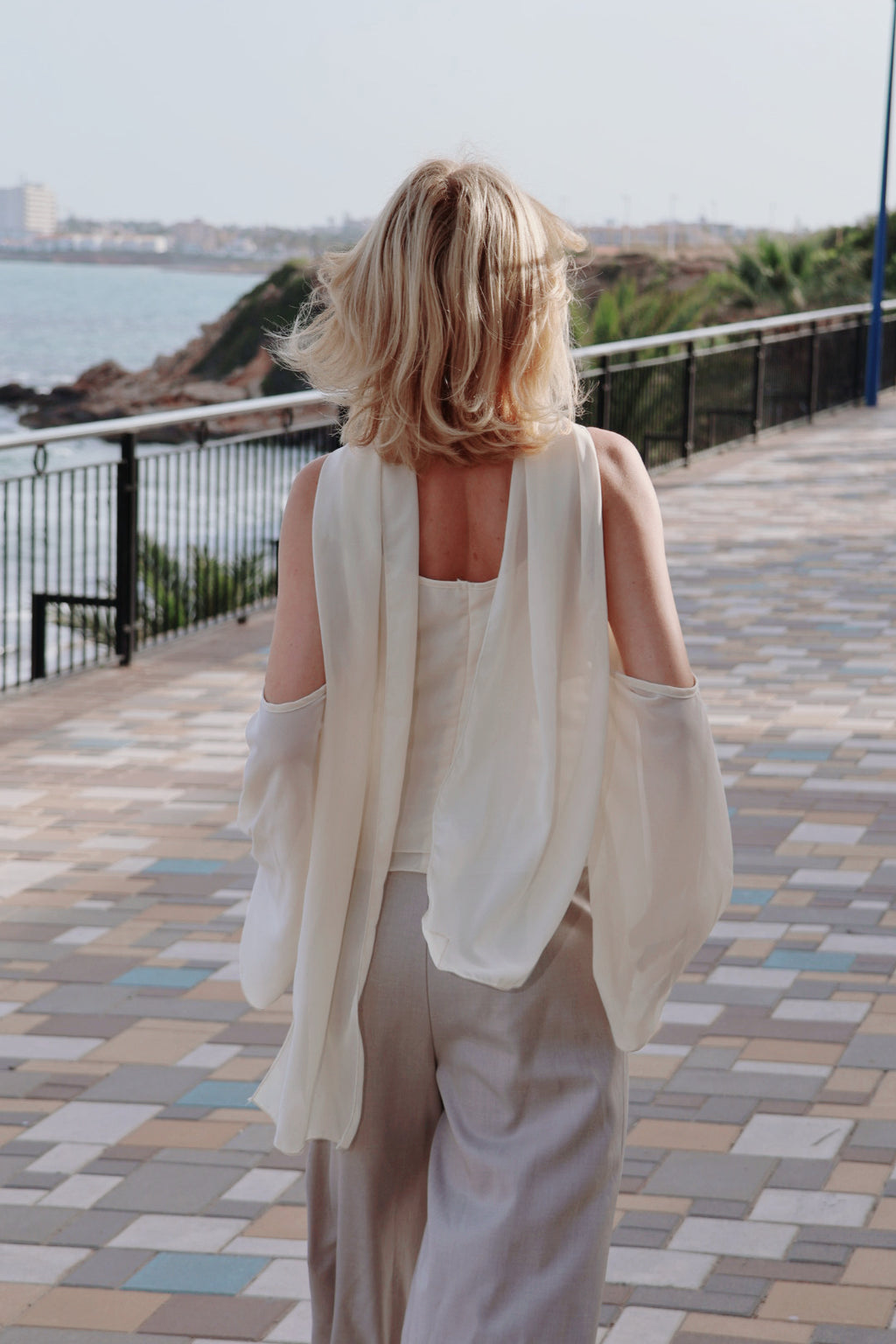 Blusa de Chifón Elegante
