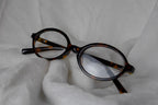 Gafas ovaladas de mujer con estampado de leopardo