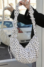 Bolso con volantes en forma de nube