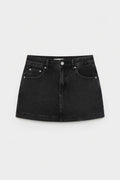Vintage Denim Mini Skirt Shorts