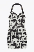 Printed Halterneck Bodycon Dress
