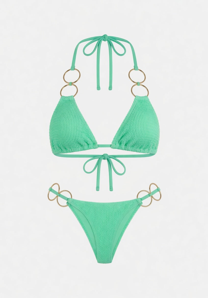 Classic Bikini with Gold Rings